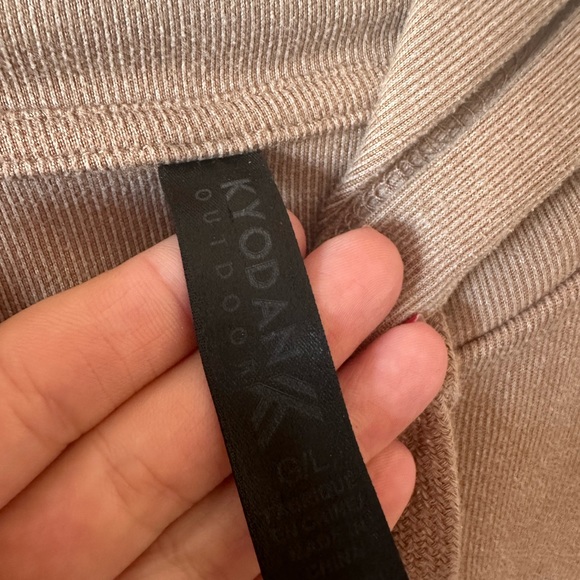 Kyodan chamois APRES SKI RIBBED FLEECE HOODIE - Picture 12 of 13